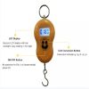 LCD Mini Digital Scales; Electronic Hanging Luggage Scale; Load 50Kg; 0.01Kg Pocket Weighting Fishing Scale Balance