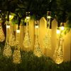 1pc Bubble Ball Water Drop Multicolor String Lights; 10LEDs Christmas Light String; Outdoor Balcony Garden Decorative Lights Camping Festival Lanterns